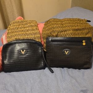 Mario Valentino Black and Brown Bag
